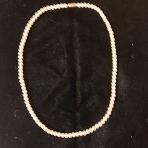Vintage Faux Pearl Necklace